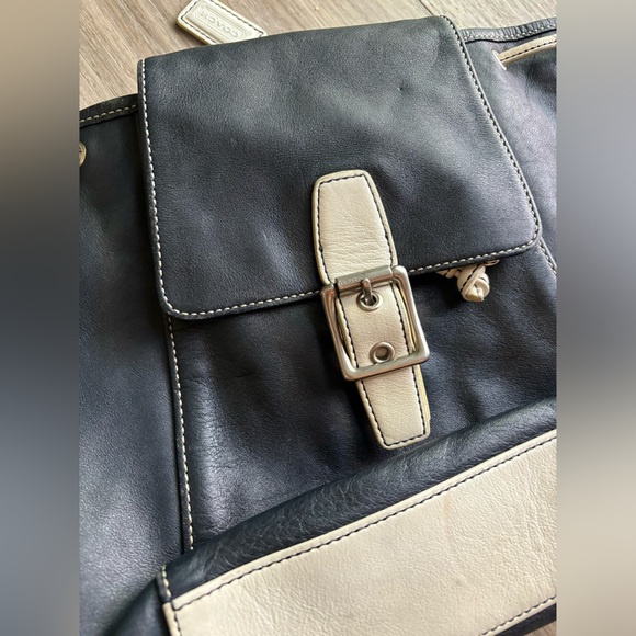 Vintage Coach Drawstring Backpack - Picture 2 of 9